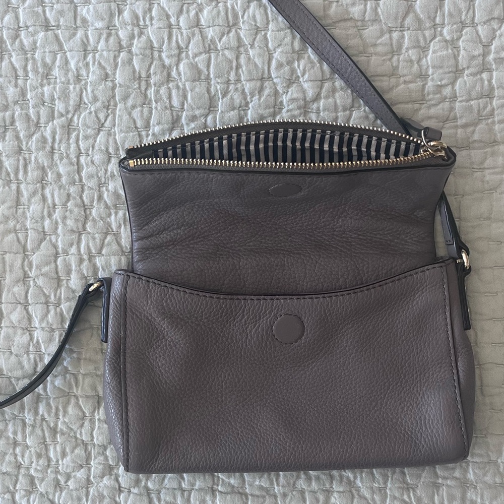 kate spade Leather Crossbody in Gray - Picture 4 of 6